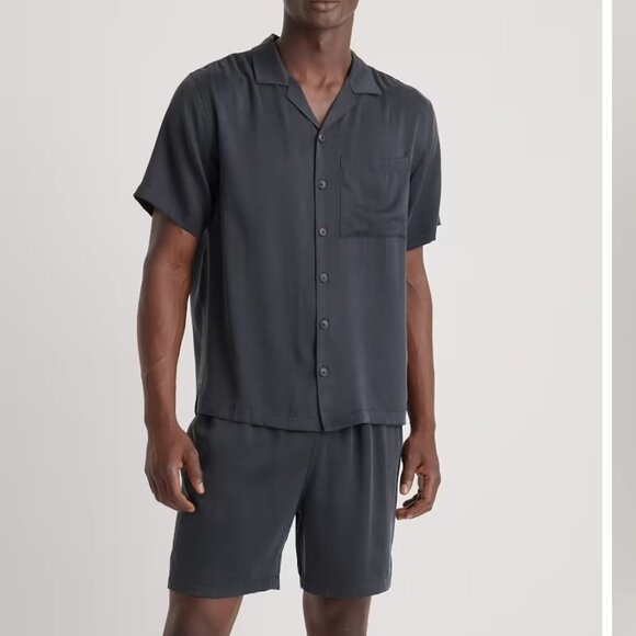 Quince Other - Quince Men's Washable Silk Black Pajama Short Pants Size Large